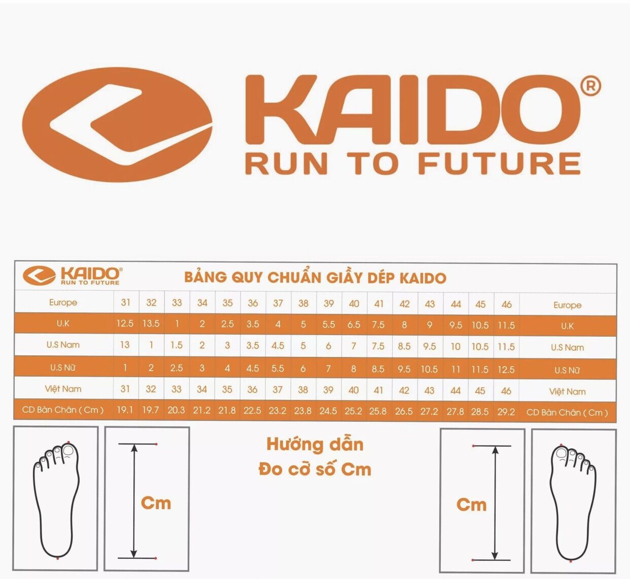 Dép xăng đan nam nữ Kaido