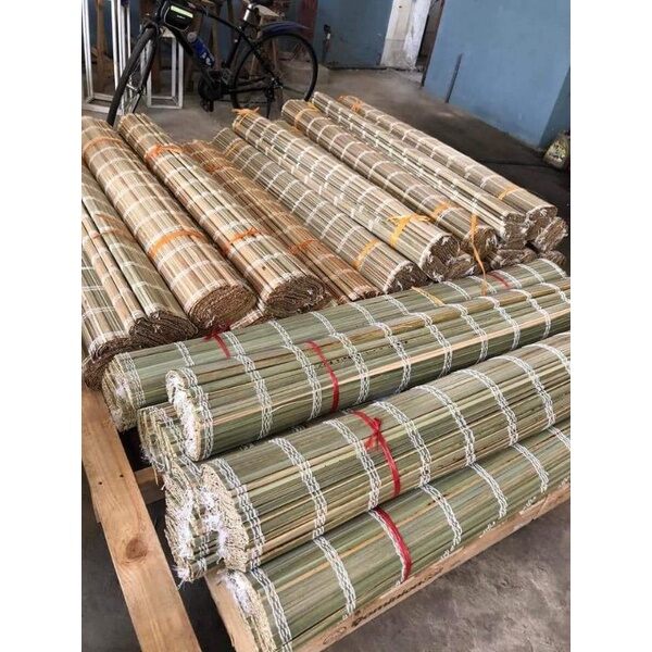 [Rẻ Đẹp] Mành trang tri tết, Mành cọ che mưa, che nắng khổ 1,6x1,9 mét, mành tre trang trí tết 2024