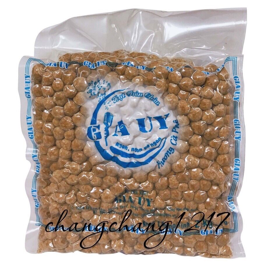 Trân châu gia uy mùi caphe gói 2kg