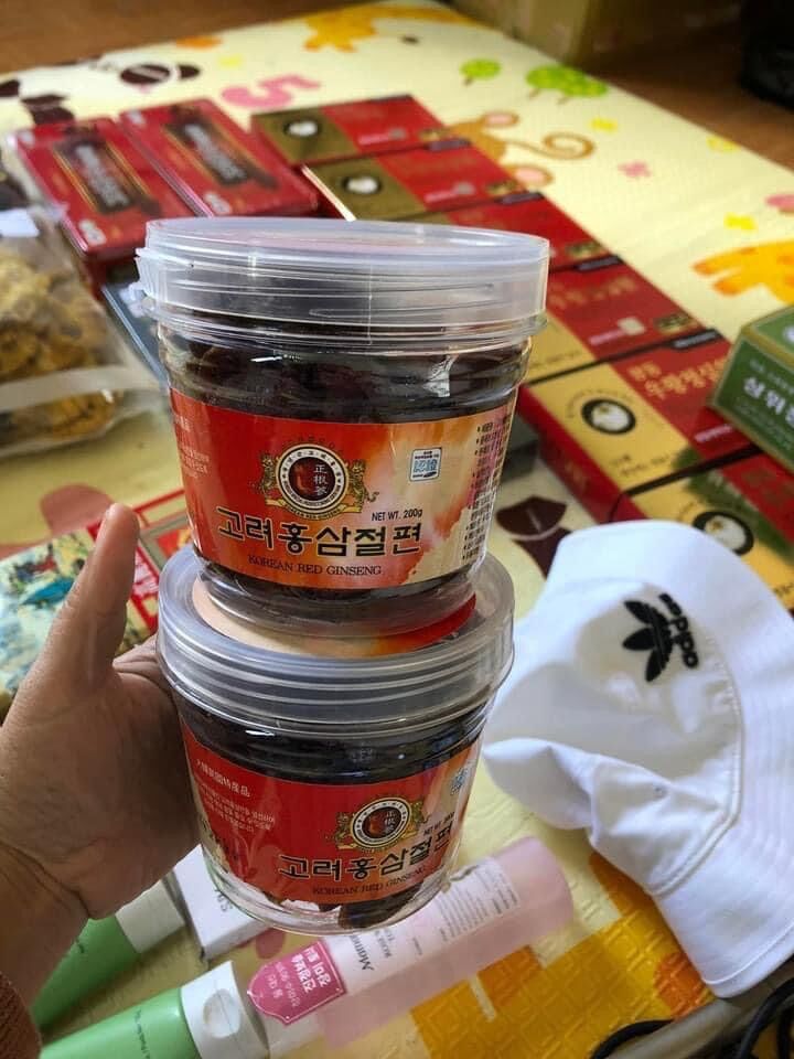 Sâm lát tẩm mật ong hàn quốc lọ 200g
