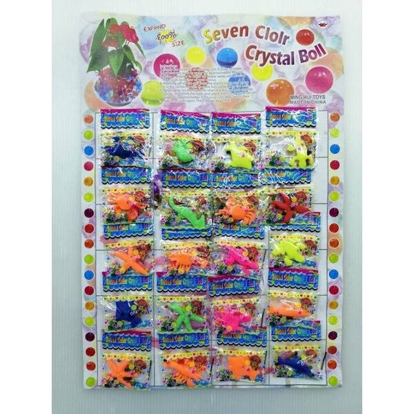 Combo 5 gói hạt nở kèm thú ngâm trong nước (túi 100hat)