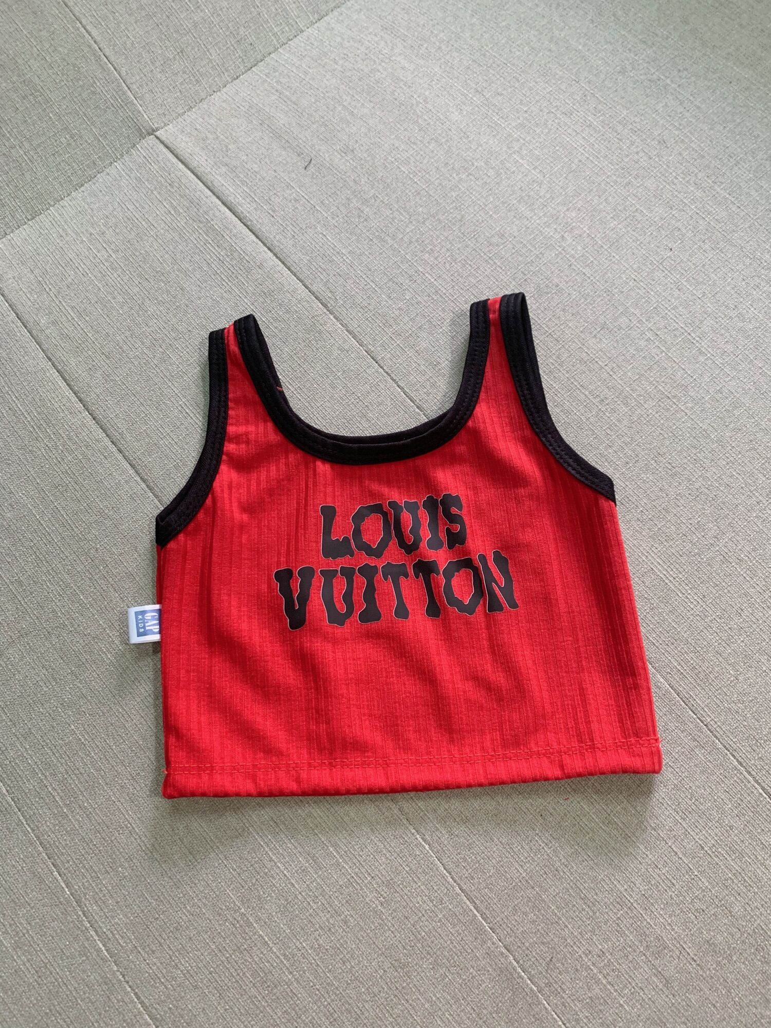 Áo thun croptop ba lỗ bé gái ( hàng có sẵn )