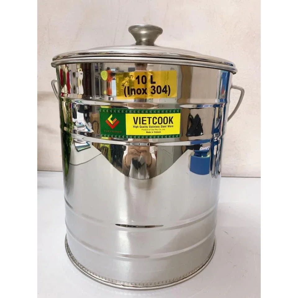 Bình đựng nước, sữa, xô sữa 15L
