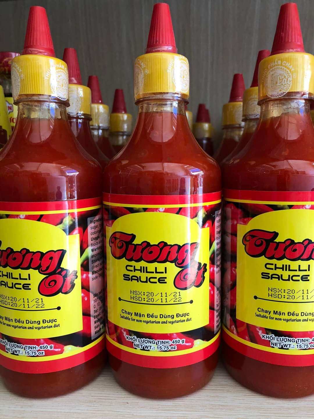 Tương ớt chay âu lạc 450g