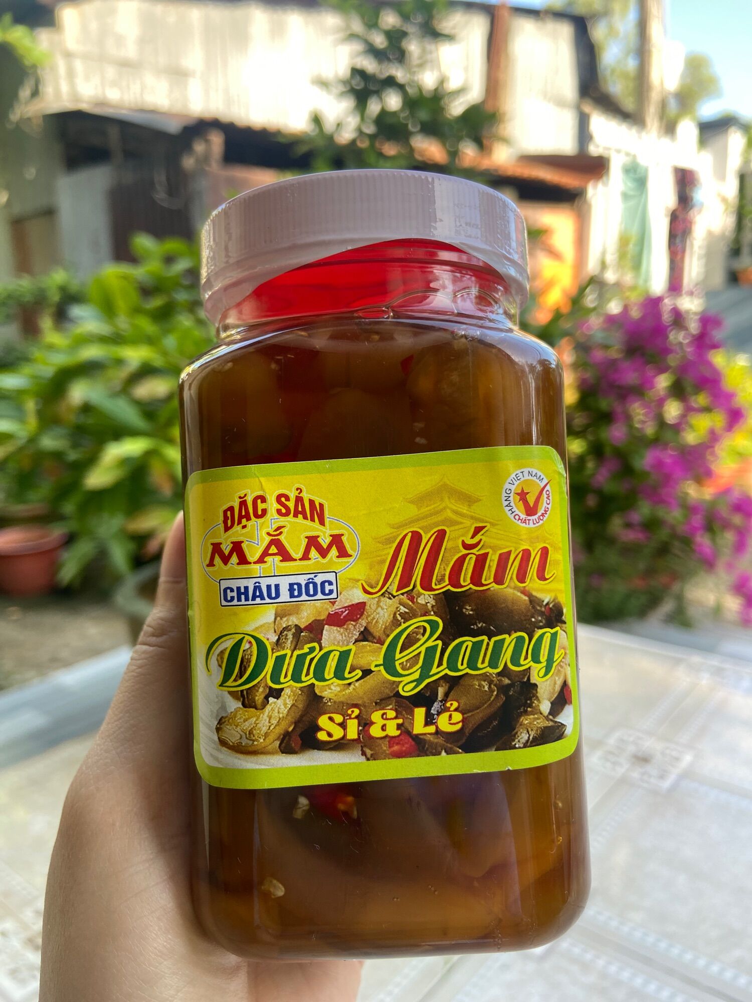 500g dưa gang mắm Châu Đốc