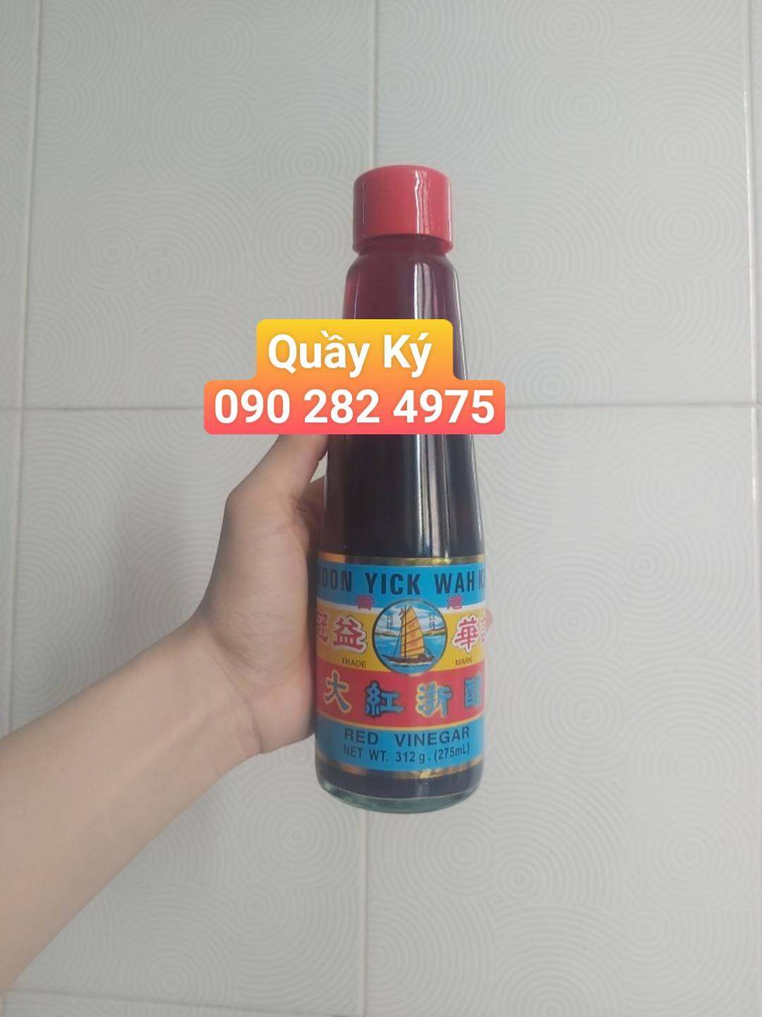 Dấm Đỏ, Giấm Đỏ HongKong hiệu Koon Yick Wah Kee 275ml