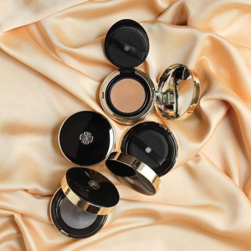 [Hộp chính tách set] Cushion Ohui đen