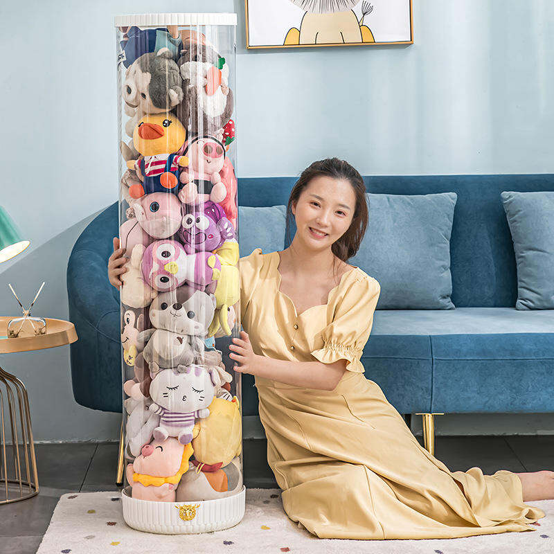 Thùng Đựng Đồ Búp Bê Bằng Lông, Giỏ Đựng Đồ Trong Suốt Cho Búp Bê Đồ Chơi Trẻ Em, Giỏ Đựng Đồ Dùng Thần Thánh Cho Búp Bê