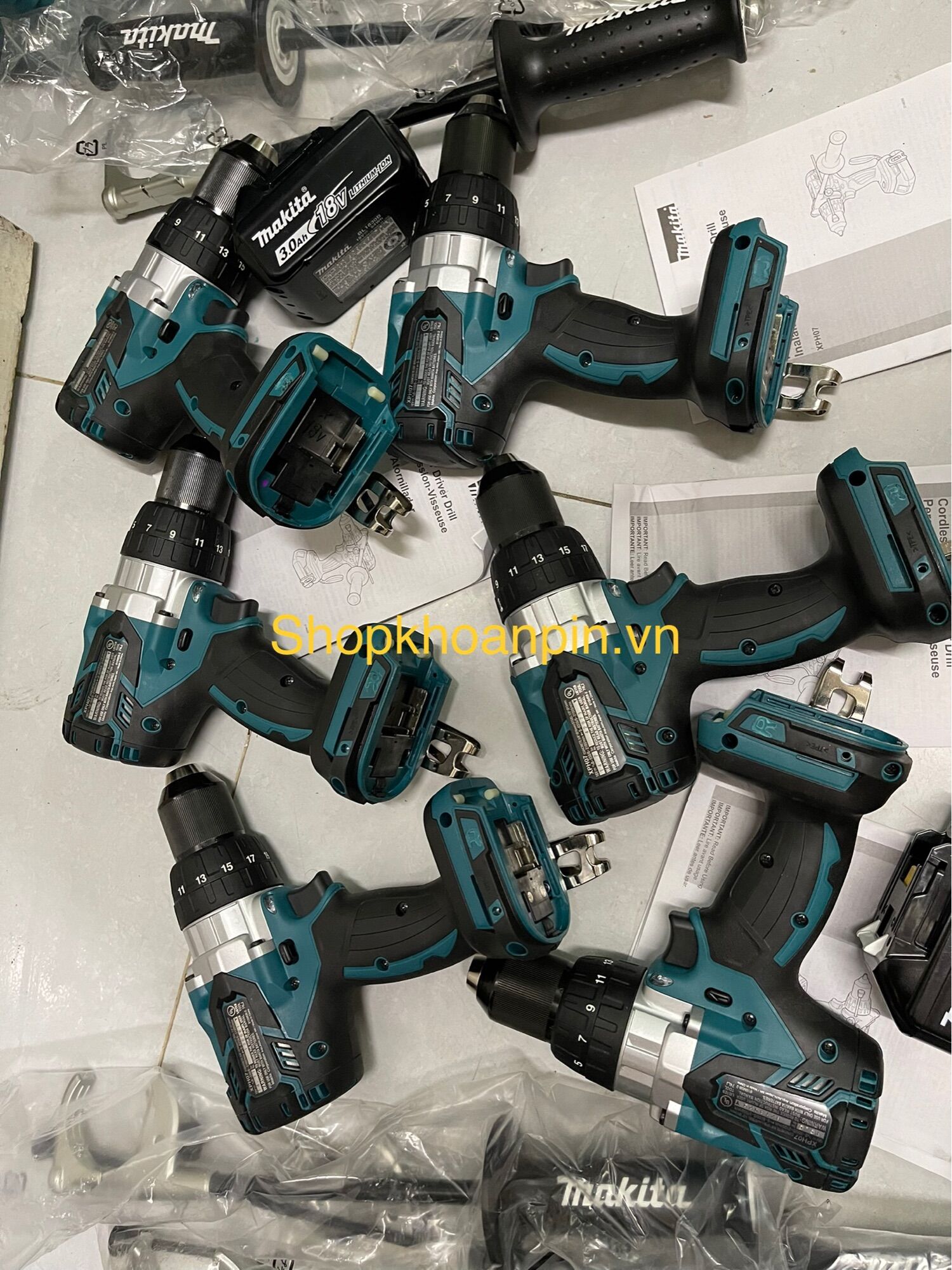 [HCM]máy khoan pin makita xph07