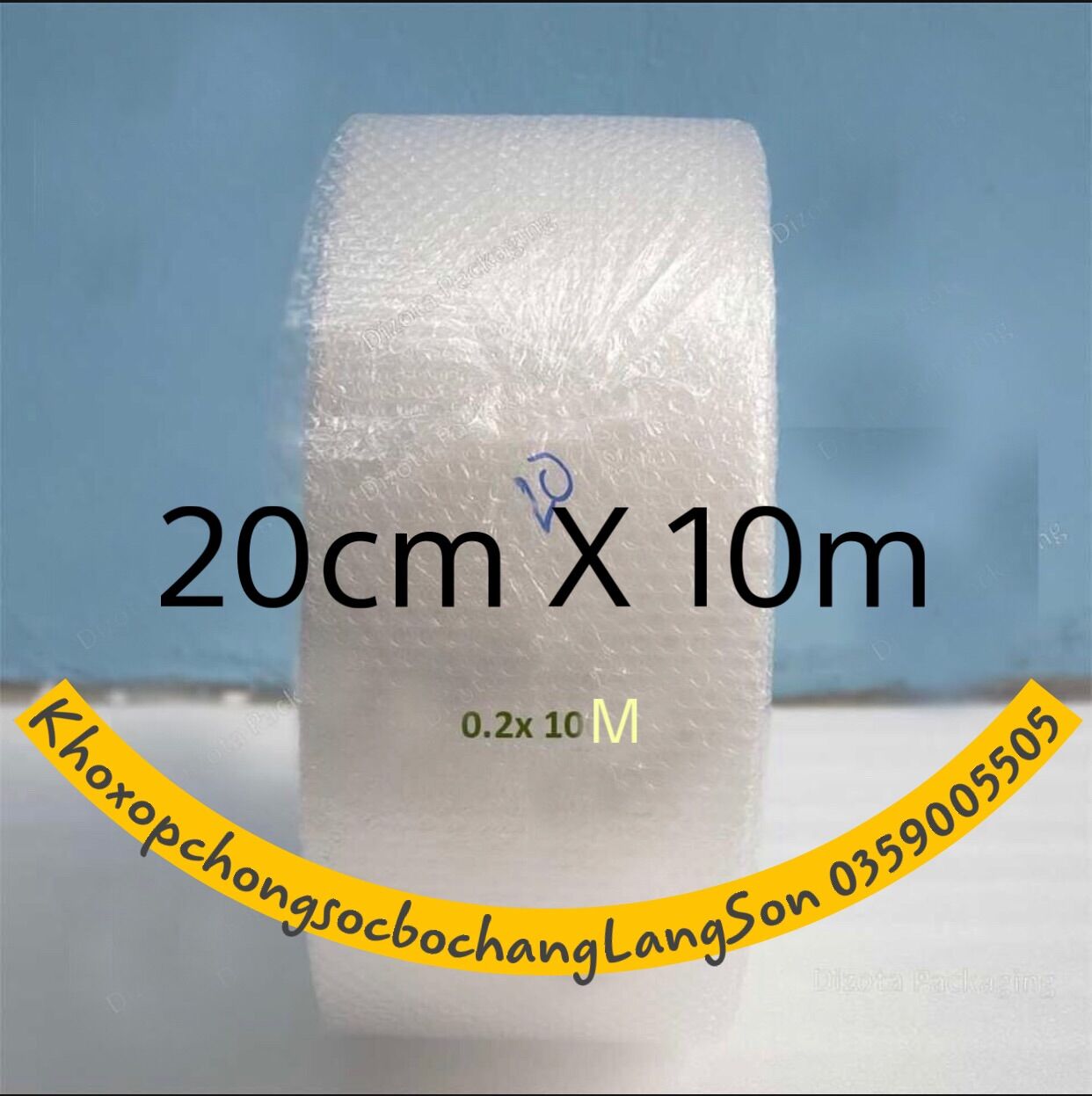 {20CM - 10M } Xốp Hơi Bong Bóng Bóp Nổ Bọc Hàng Giảm Chấn Đóng Gói Hàng Hoá