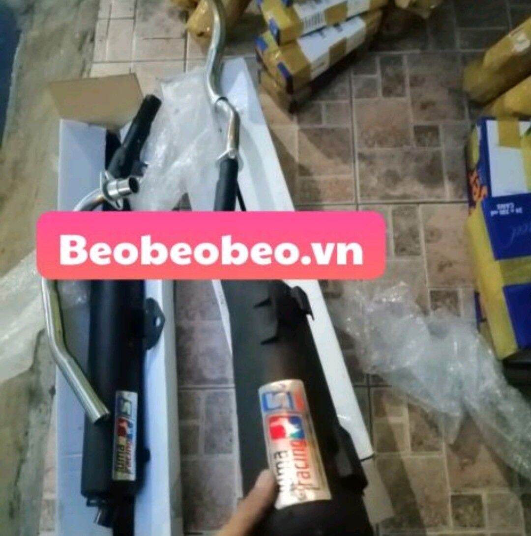 Pô uma exciter 150 có âm thanh móc nổ ấm (pô móc sản xuất sài gòn)