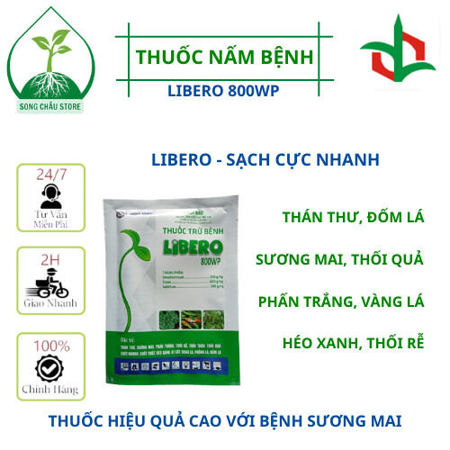 Libero 800wp gói 30 gam thuốc trừ nấm bệnh