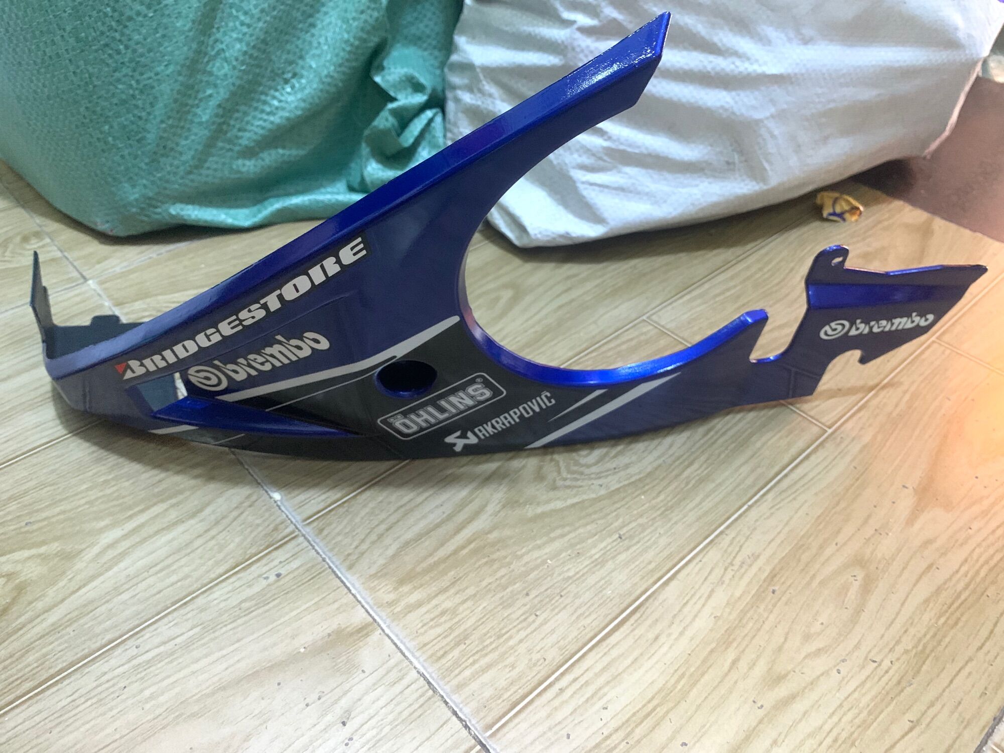 Mỏ cày xe exciter 150 màu xanh đen
