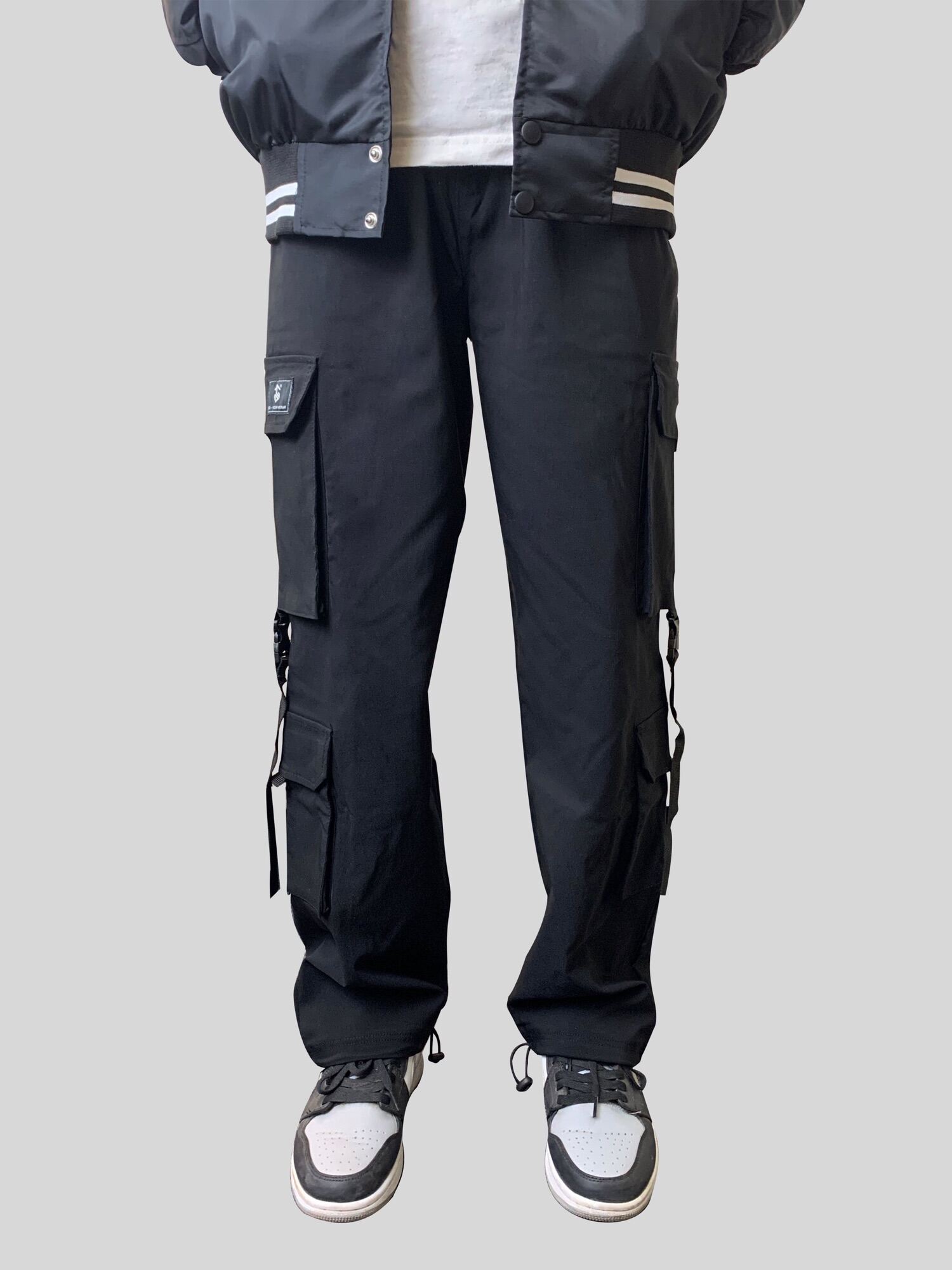 Quần Cargo Pants JOG Túi Hộp Nam Chất Kaki Ống Rộng