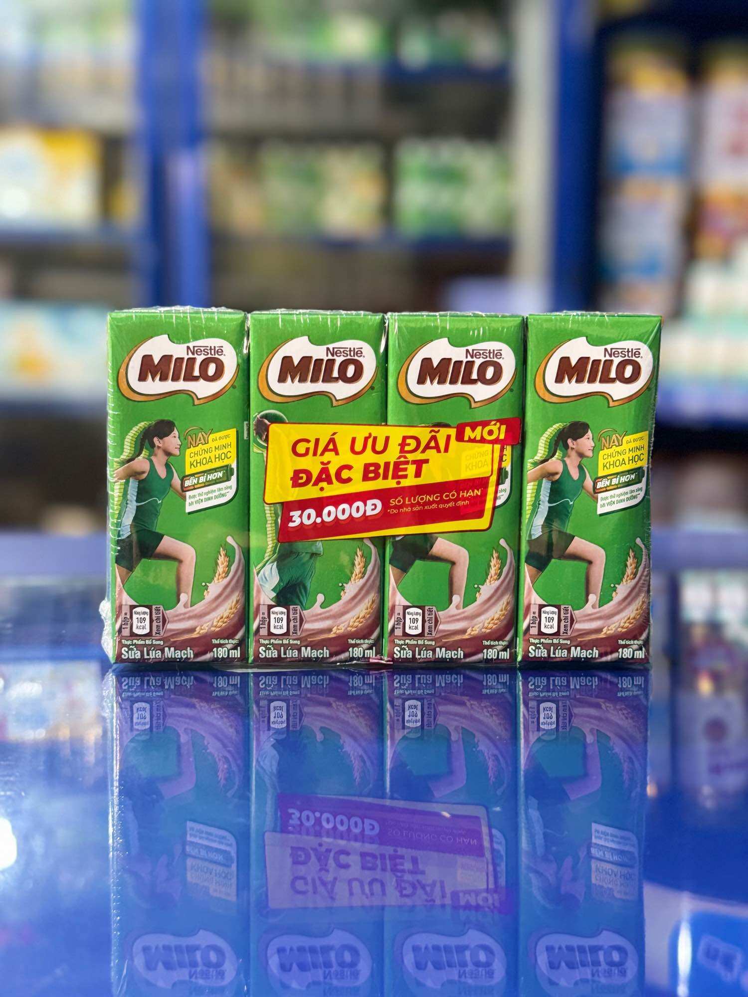 (HSD T9-2026) Thùng 24/ 48 Hộp Sữa Nước Nestle Milo 180ml/ Hộp.