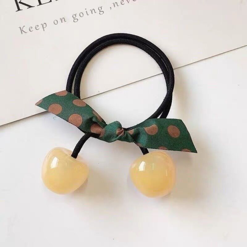 Dây buộc tóc hình trái cherry