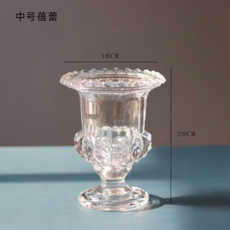 Lọ hoa thuỷ tinh trang trí Huydecor