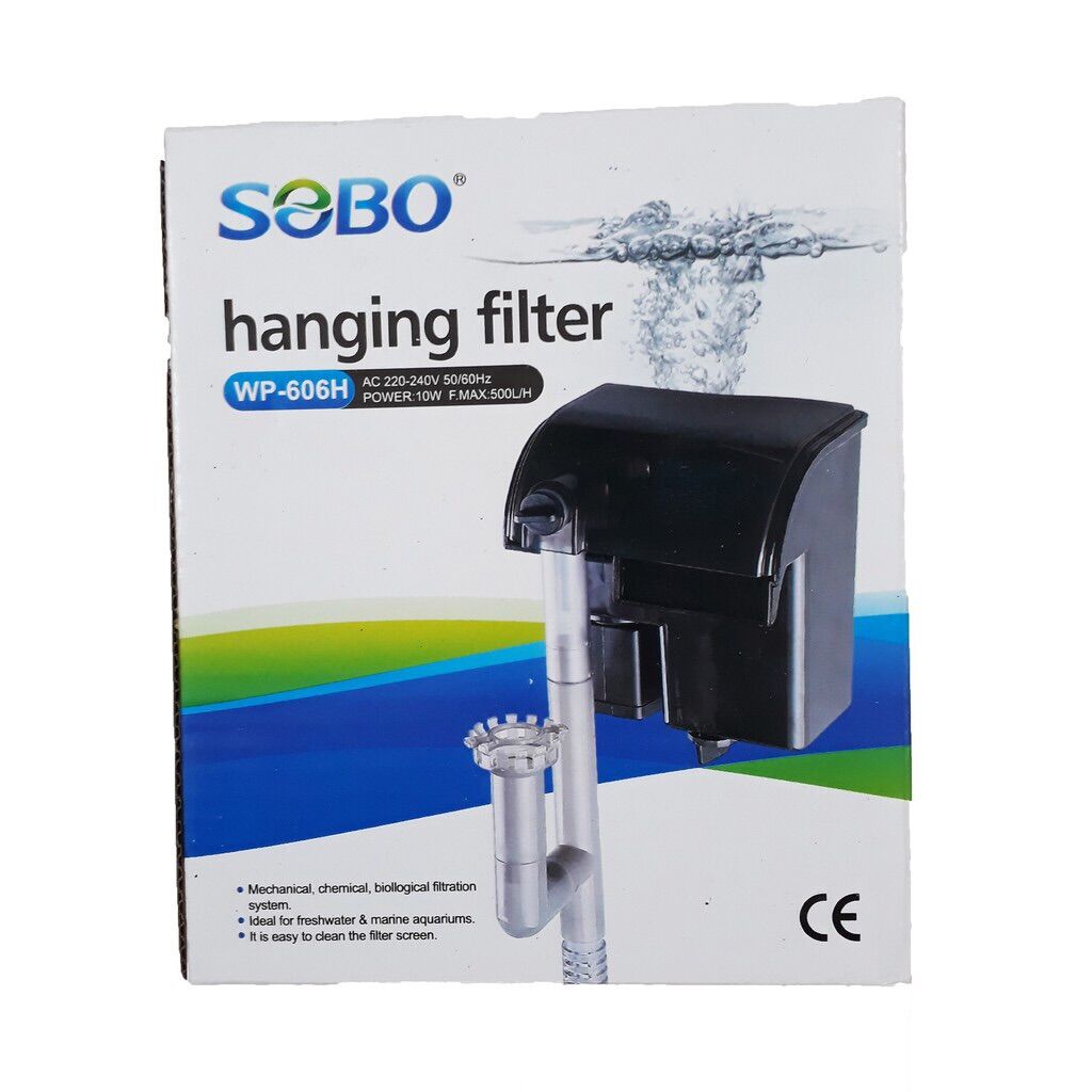 Máy lọc thác 606h dành cho hồ cá dưới 50cm. phụ kiện hồ cá lọc thác 606h