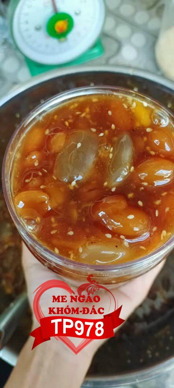 ME NGÀO KHÓM ĐÁC (me ngào hạt dẽo + hạt đác)
