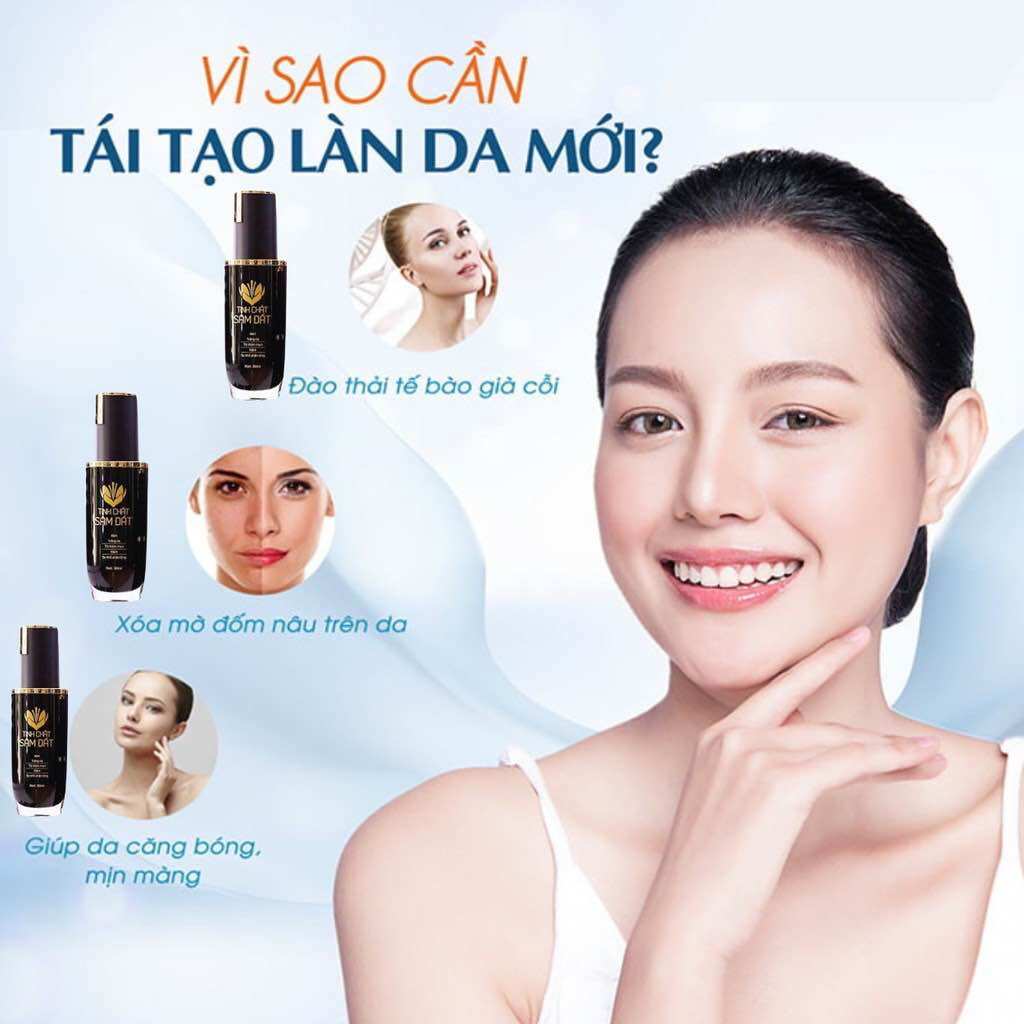 Tinh Chất Sâm Đất Dr Cell Giảm Mụn, Thâm, Nám, Se Khít Lỗ Chân Lông 50ml
