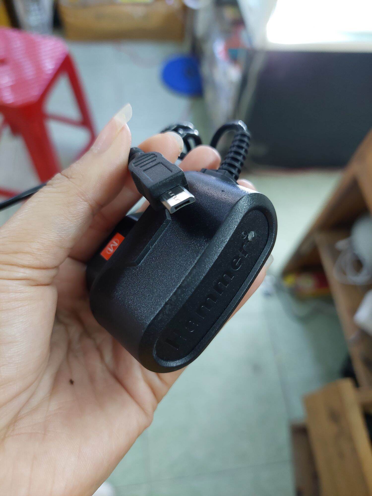 Bộ sạc hammer micro liền dây