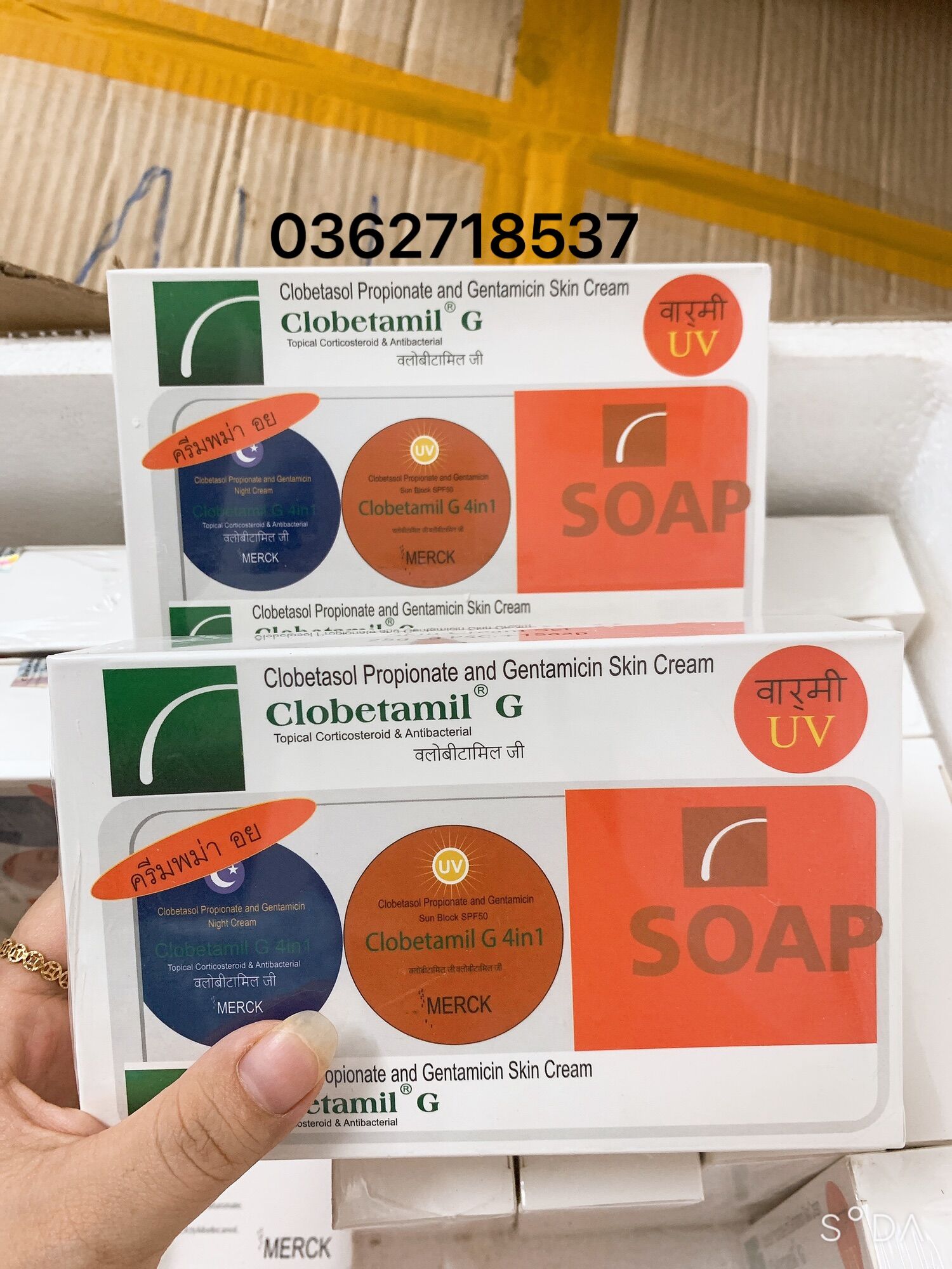 Kem nám cao cấp 4in1 thái lan
