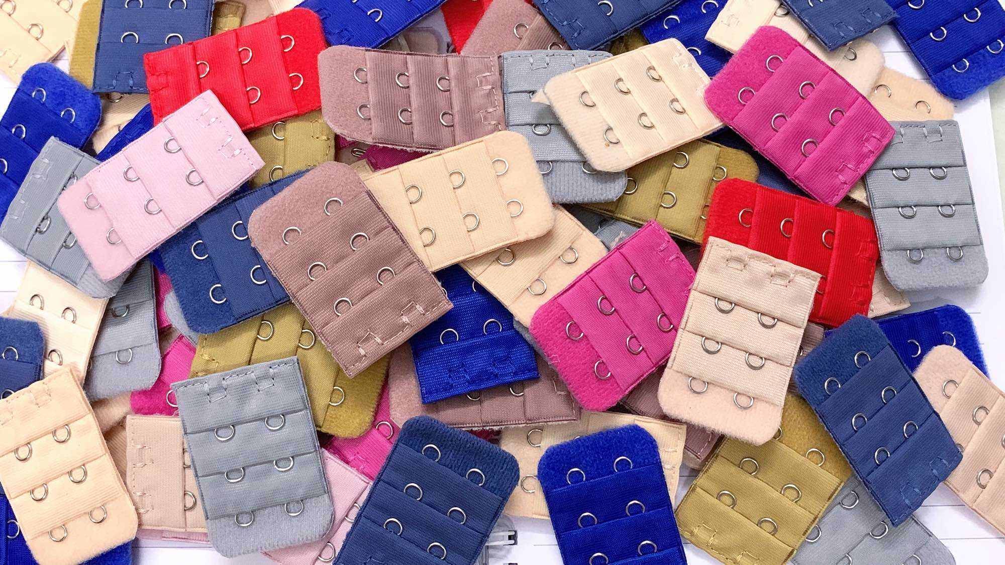 2 cái nối 2 móc áo ngực 3,3cm thép không gỉ