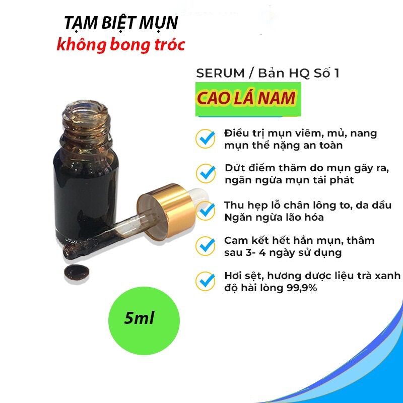 Huyết Thanh Cao Mộc Mễ sạch mụn thâm nám hiệu quả