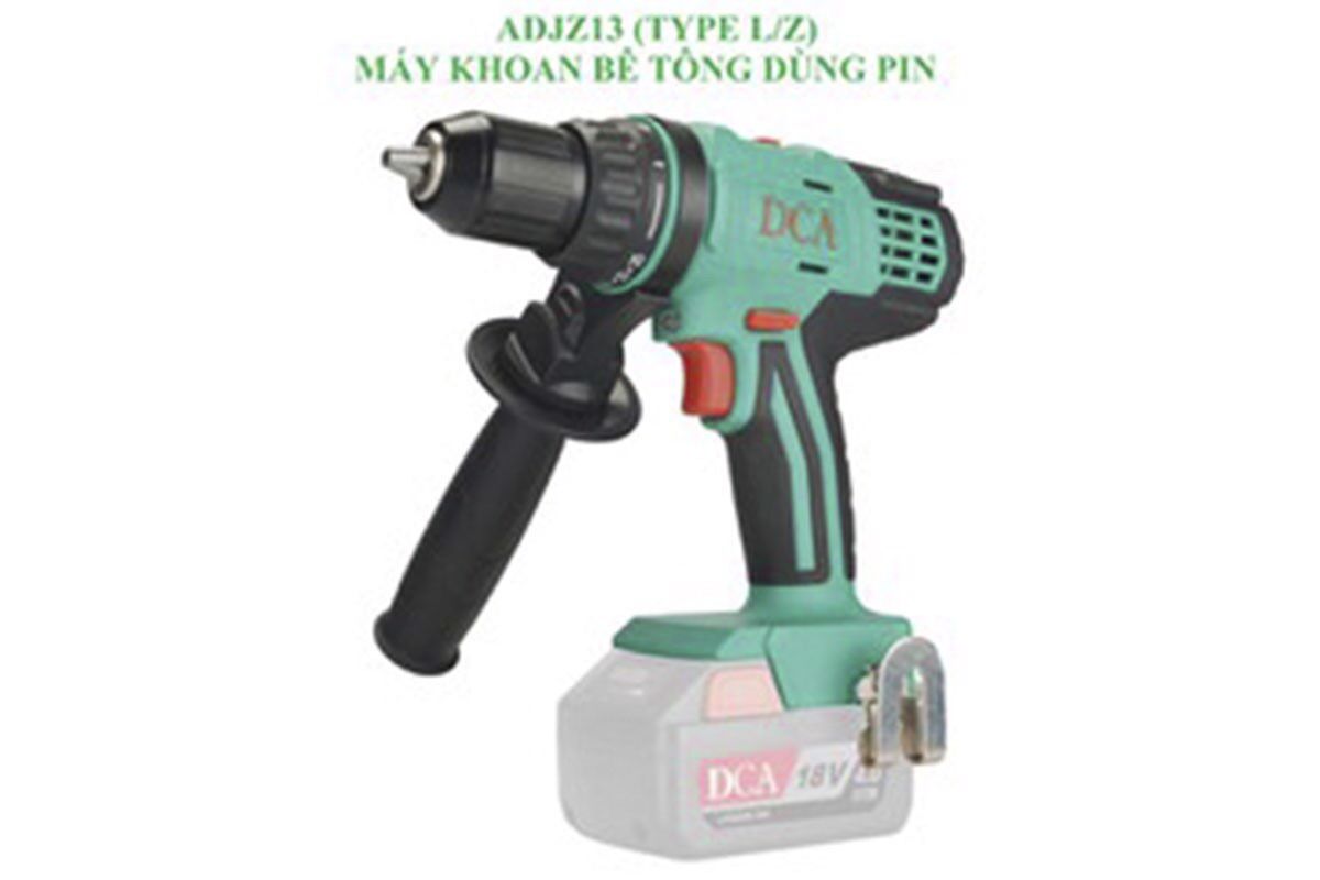 Thân máy khoan bê tông dùng pin 18v adjz13z