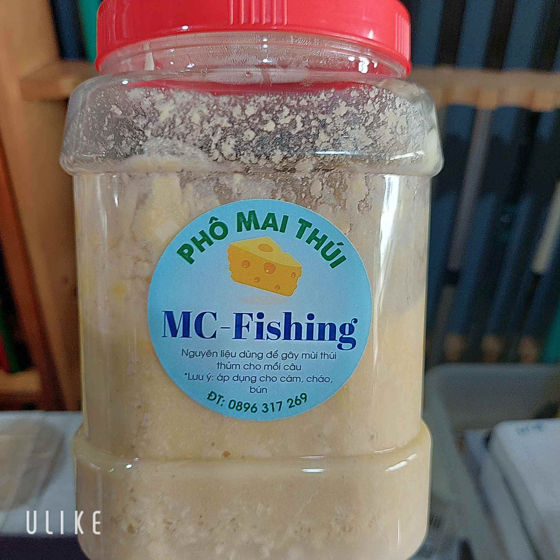 Phomai thúi thủm vị hăng ủ mồi câu cá hủ 1kg