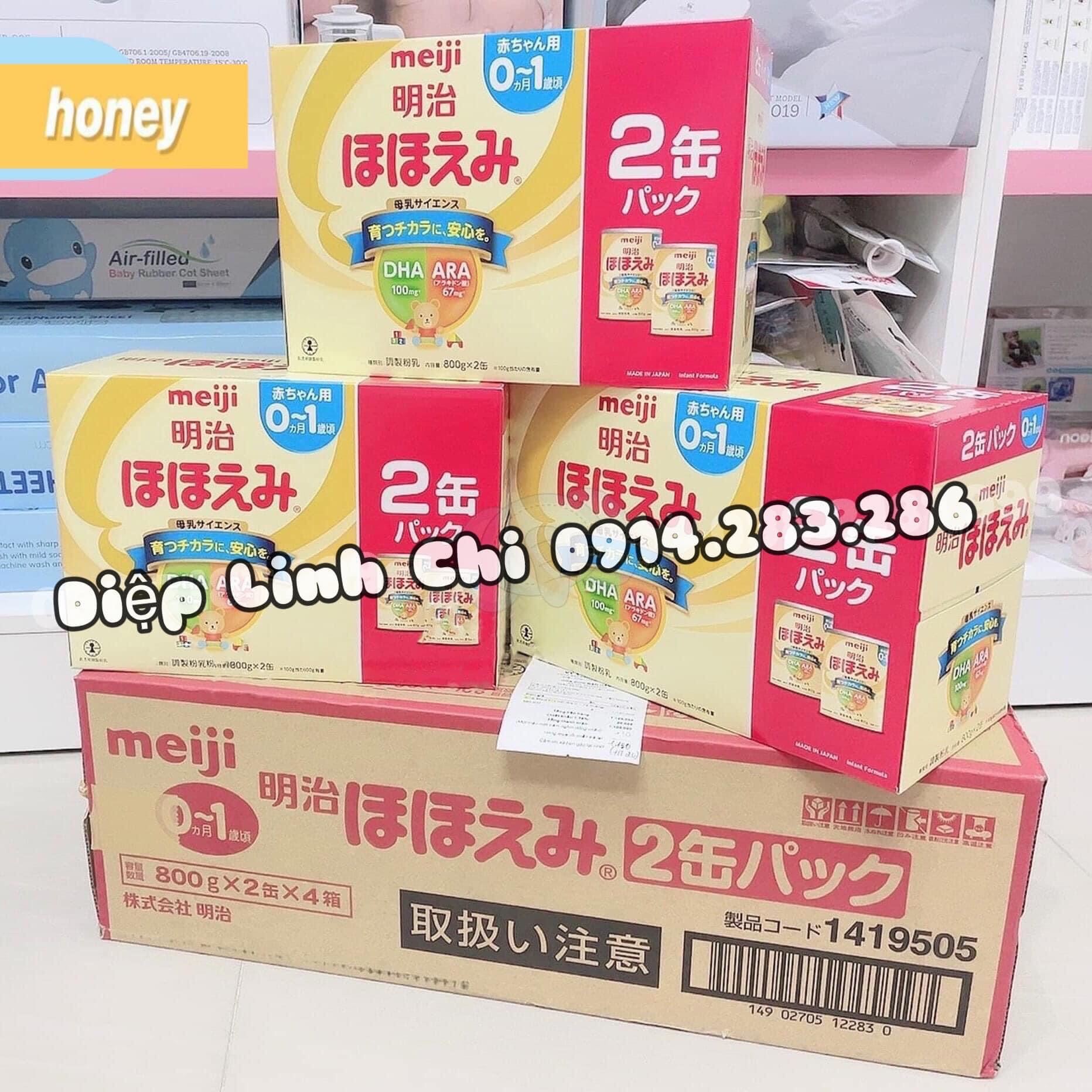 Sữa Meiji Thanh 0-1 Tuổi Hộp 24 Thanh - MixASale