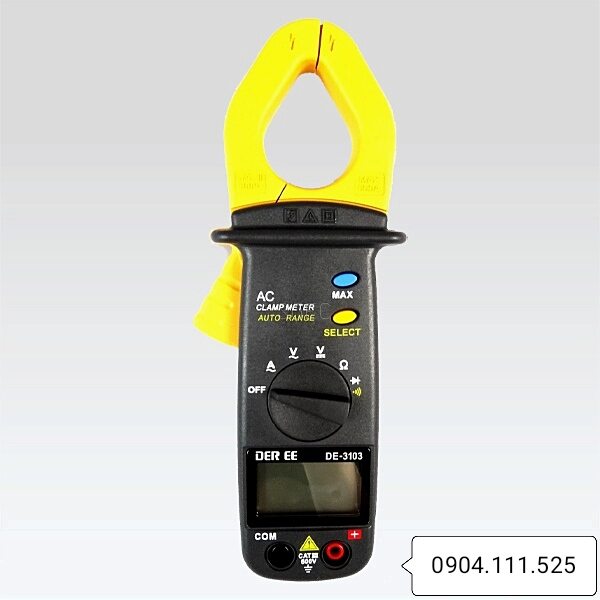 [HCM]Ampe kìm đo dòng AC DEREE DE-3103 (600A)