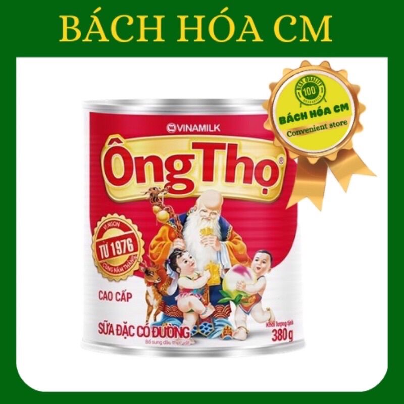 Sữa đặc ông thọ có đường nhãn đỏ lon 380g