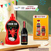 Combo 1 chai Nước tương CHIN-SU lên men 120 ngày x 300ml + 1 chai Tương ớt CHIN-SU 1kg