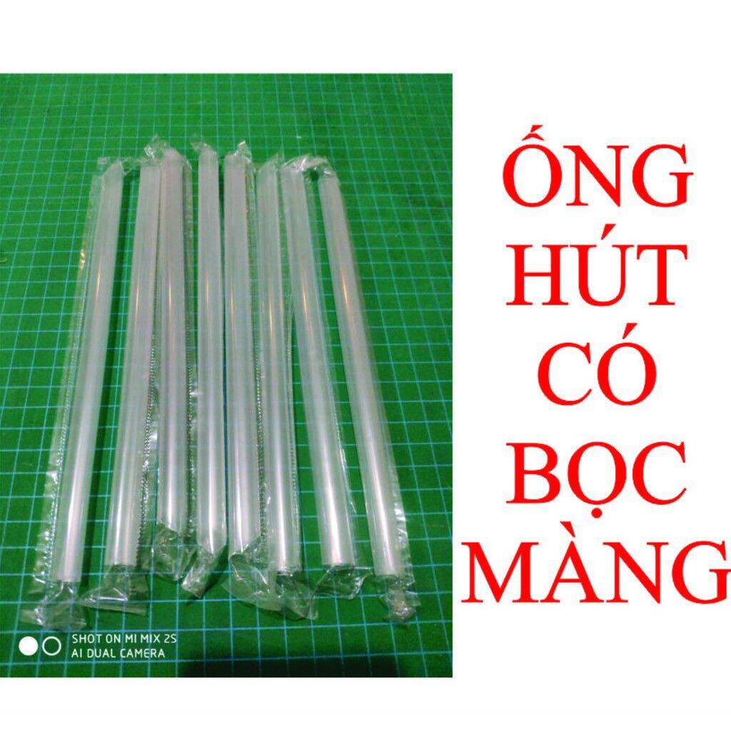 Ống hút trong có màng bọc phi 6 và phi 12