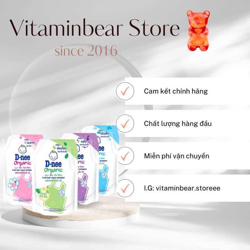 Nước giặt dnee chuẩn Thái 1400ml