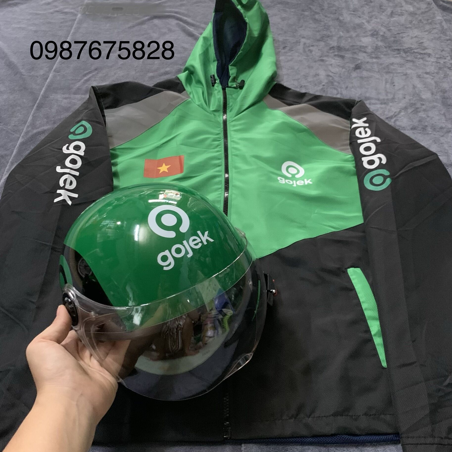 Combo ao khoác gojekk mẫu mới ❄2022❄️