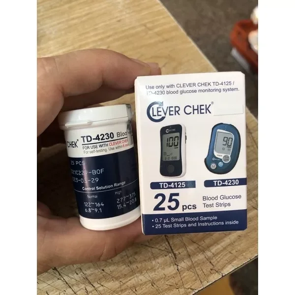Que thử đường huyết Clever Check TD-4230