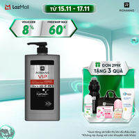 Tắm gội 2 trong 1 Romano 2in1 Vip Passion 650g/chai