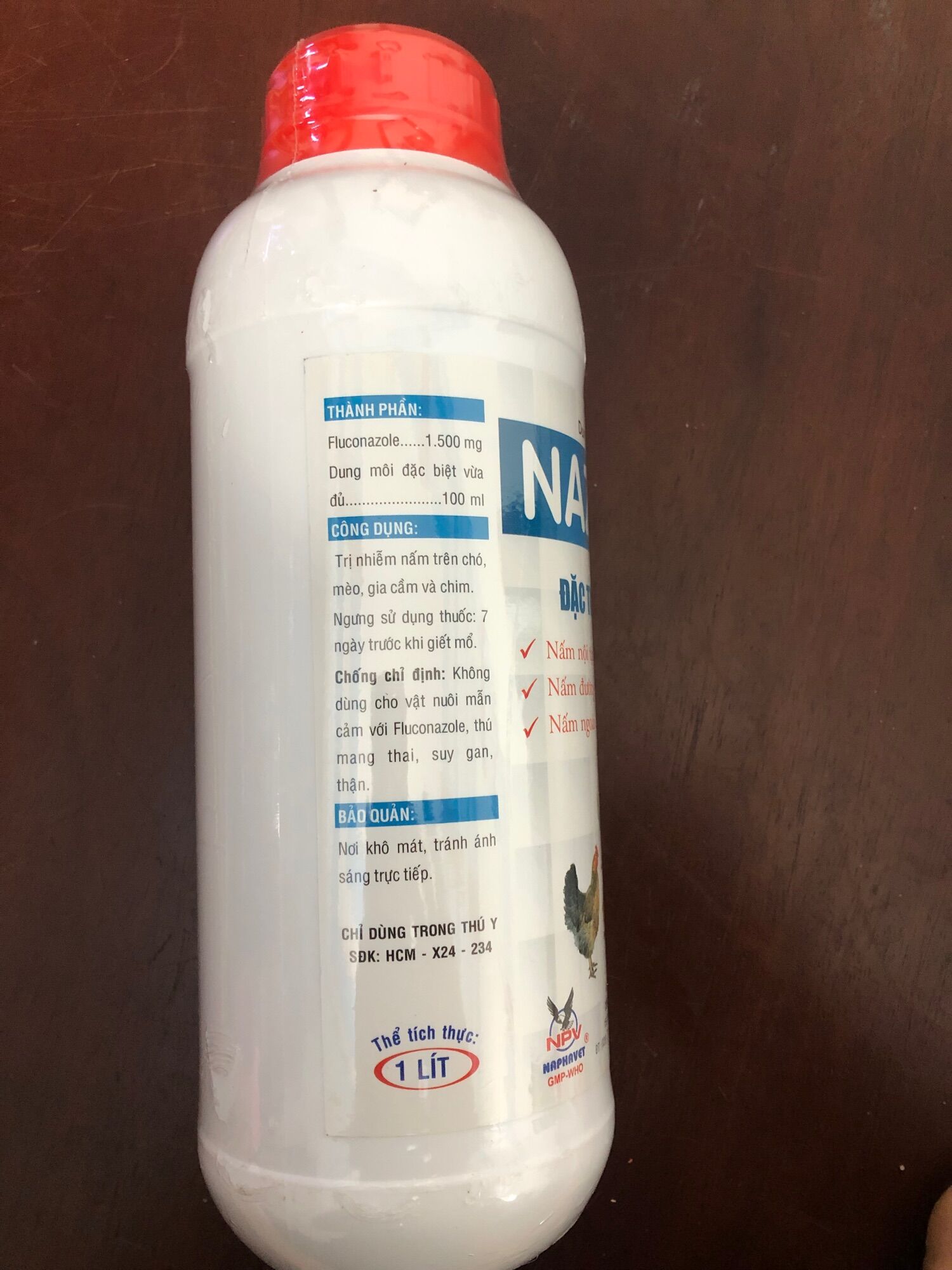 Lọ 1 lit nấm flucal 150 đậm đặc
