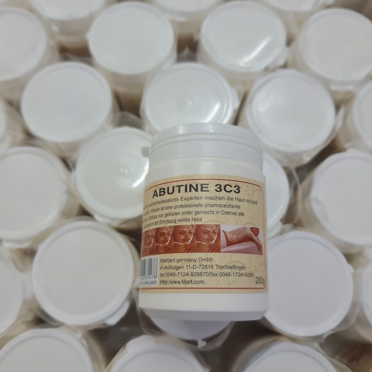 (Sỉ) Kích trắng dạng kem Abutine 3c3 200gram
