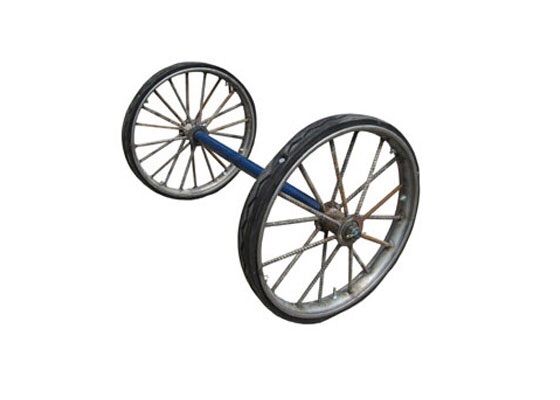 Trục xe cải tiến (không gồm bánh xe) dài 1m2, phi 25mm.
