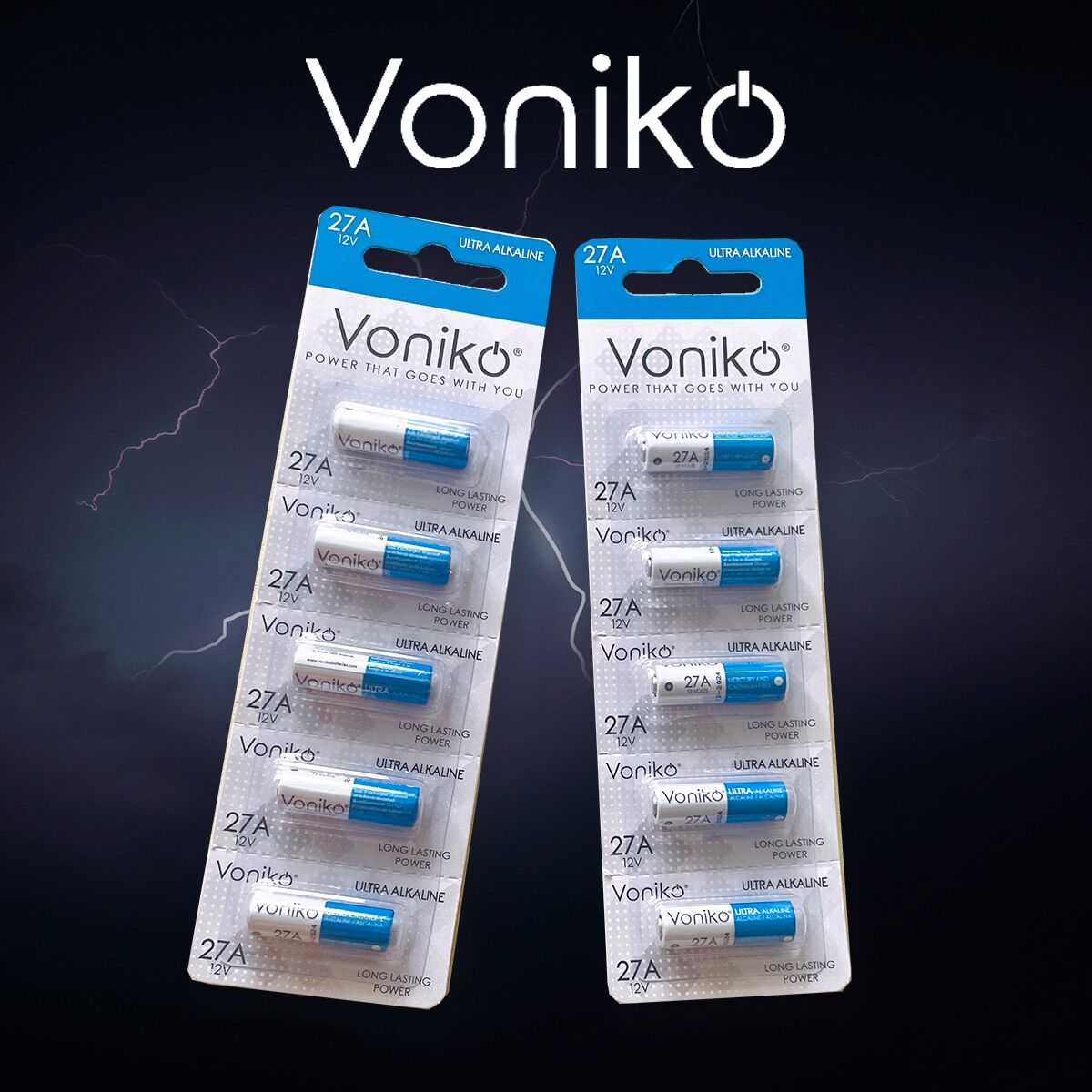 Pin voniko 27a vỉ 5 viên