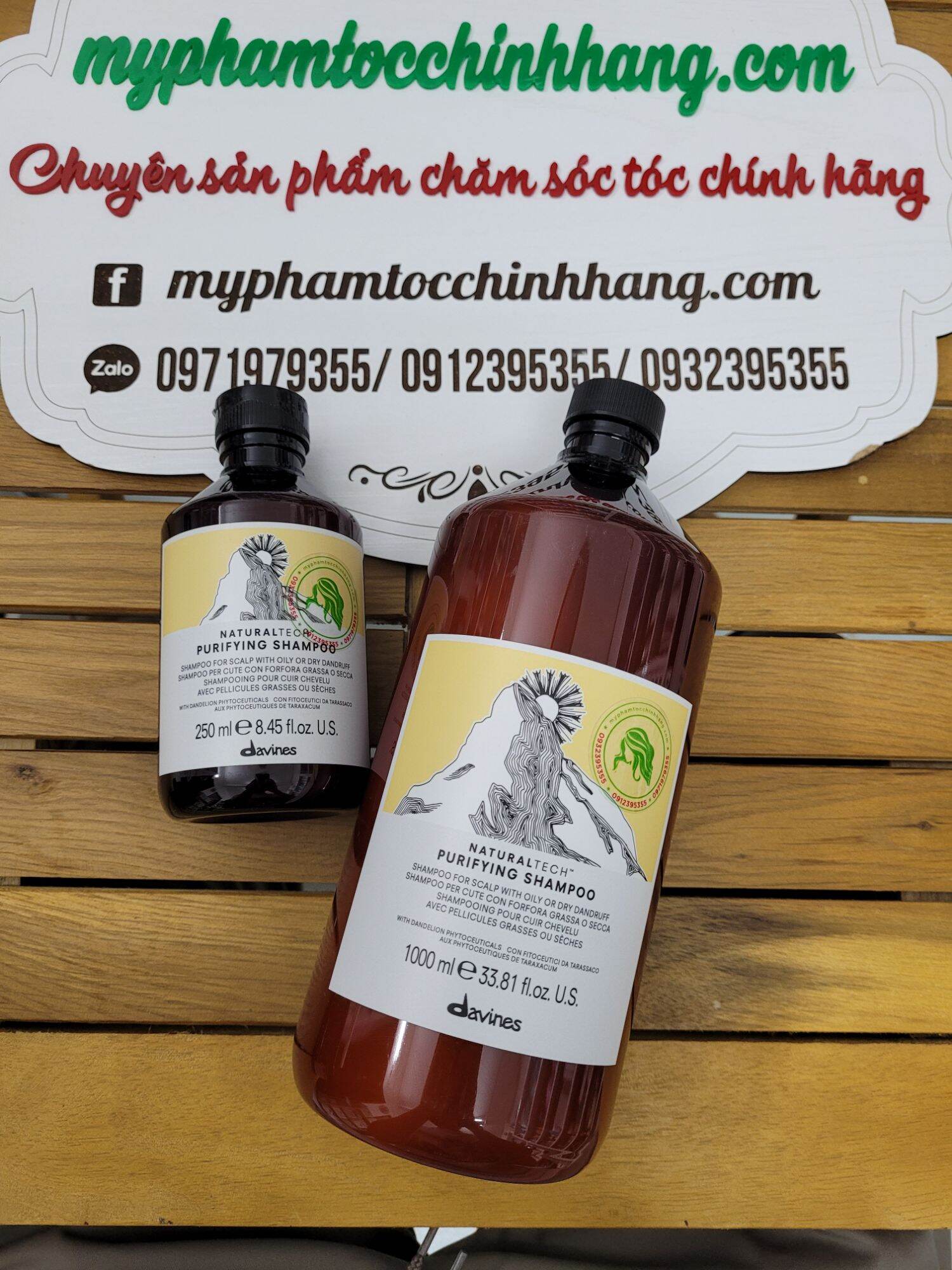 Dầu gội Davines Purifying giảm gầu 250ml