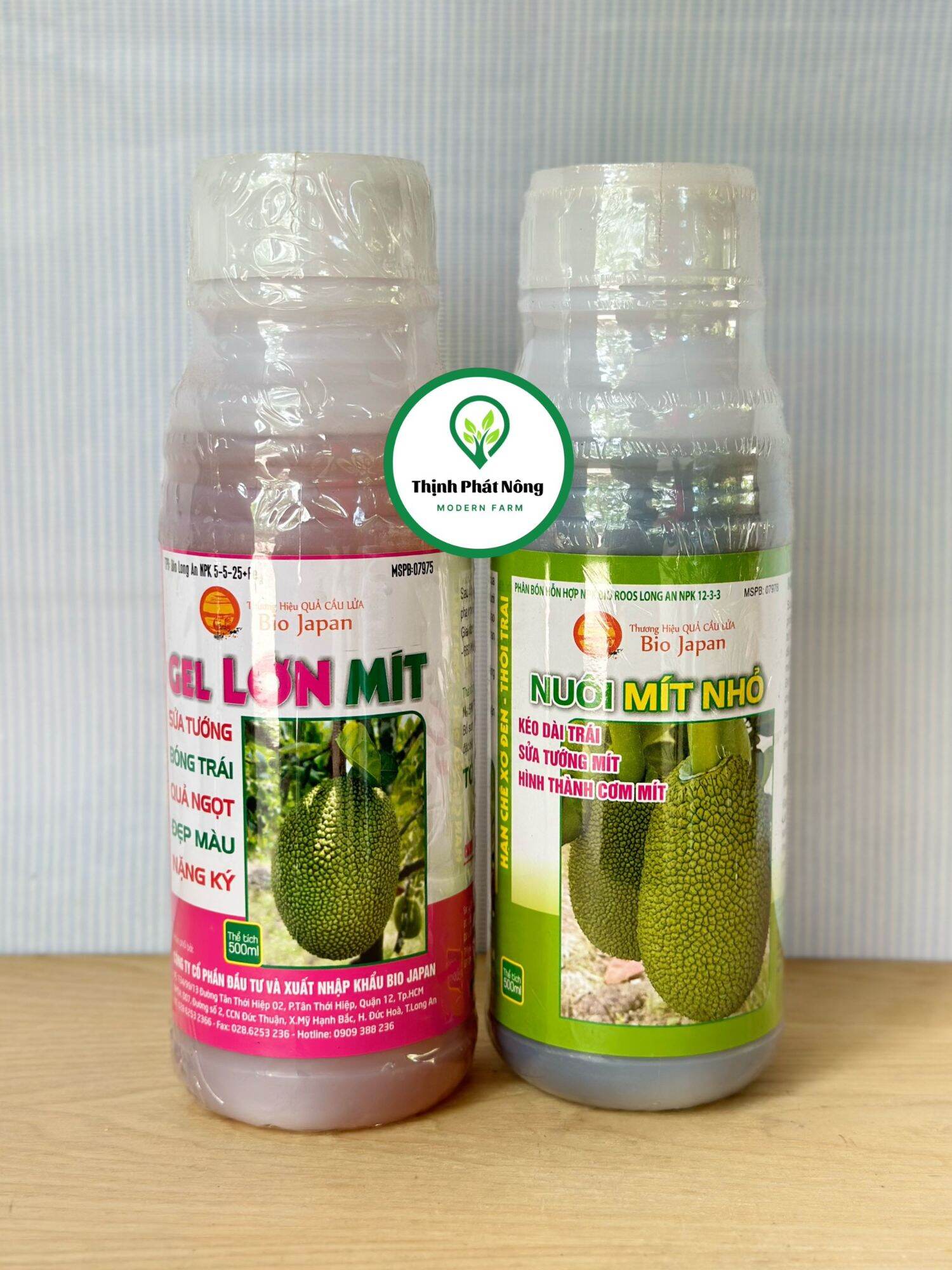 Nuôi mít nhỏ và gel lớn mít chai 500ml thương hiệu quả cầu lửa