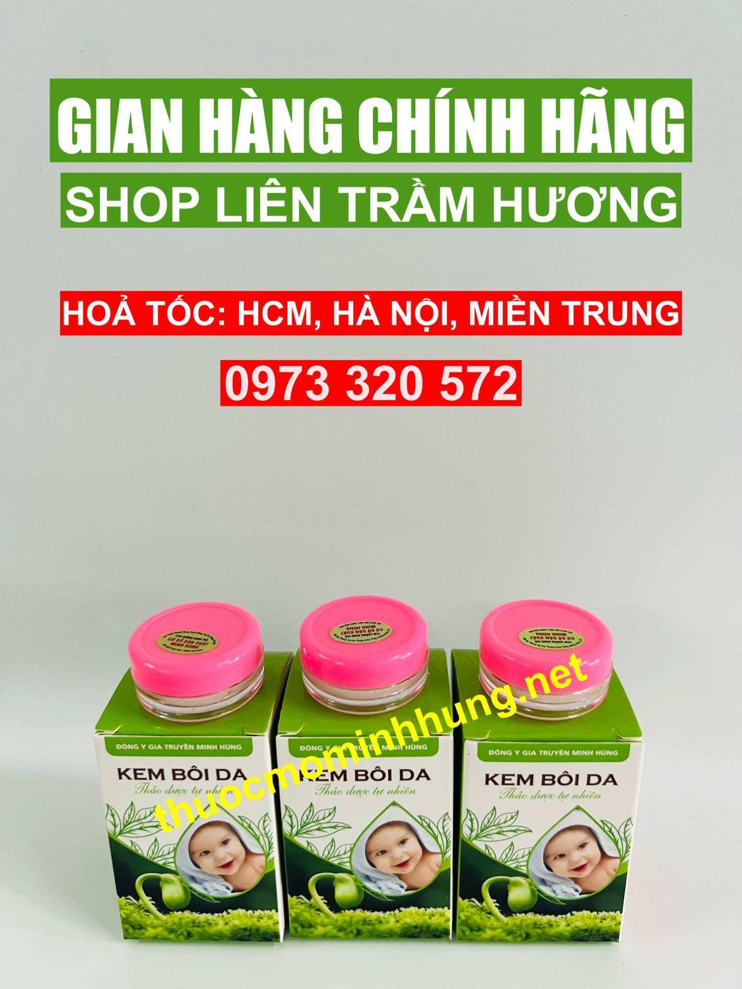 Combo 3 Kem bôi da Minh Hùng chính hãng + Kèm quà tặng