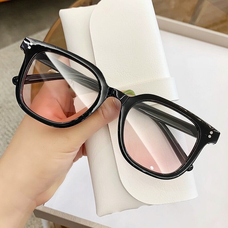 Kính  2 chấm Kính mắt thời trang có  tia hồng