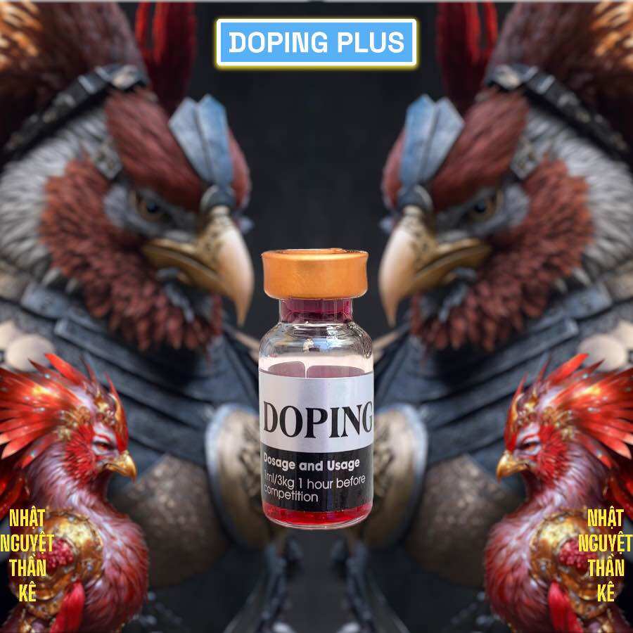 Doping plus chích giúp gà tăng bo, tải cựa, tăng lực, nuốt ói lọ 2 cc