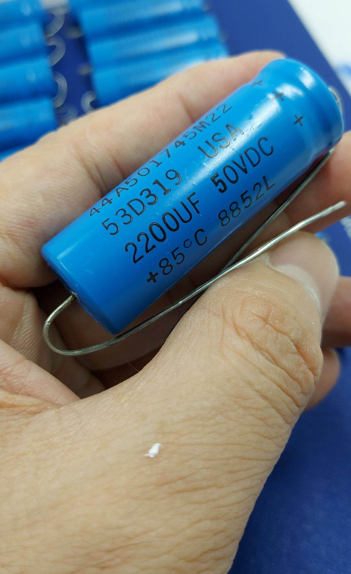 Tụ sprague 2200uf/50v usa
