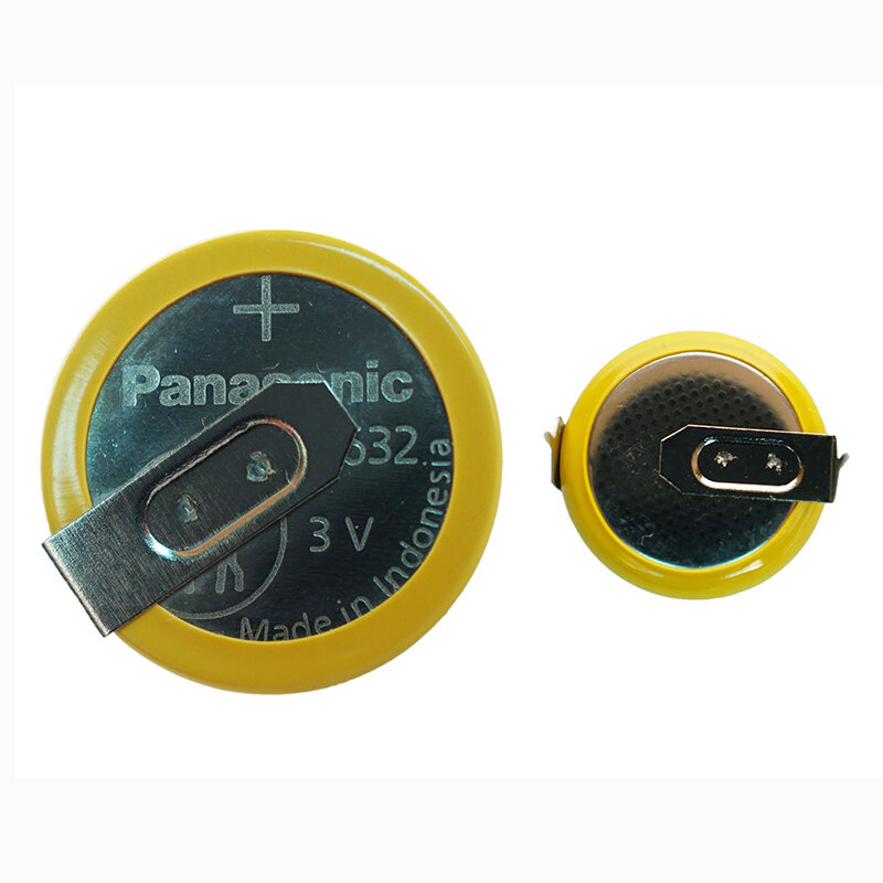 Pin cmos panasonic cr1632 3v hàn chân nằm